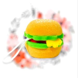 Colorful Burger-Shaped Bath Scrub